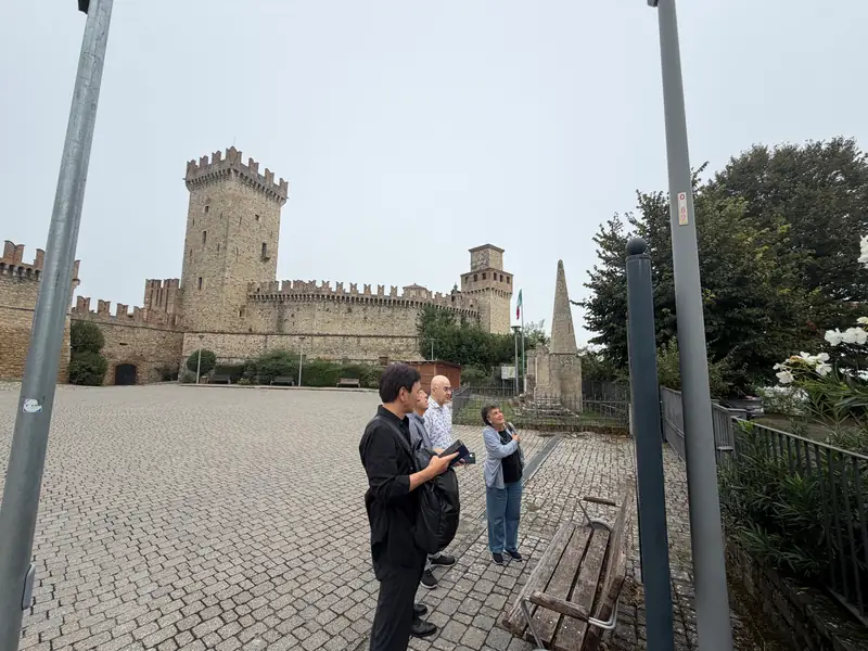 Photo 4 of 6, Terme di Tabiano and Castello di Tabiano, Salsomaggiore Terme, Thursday - September 17